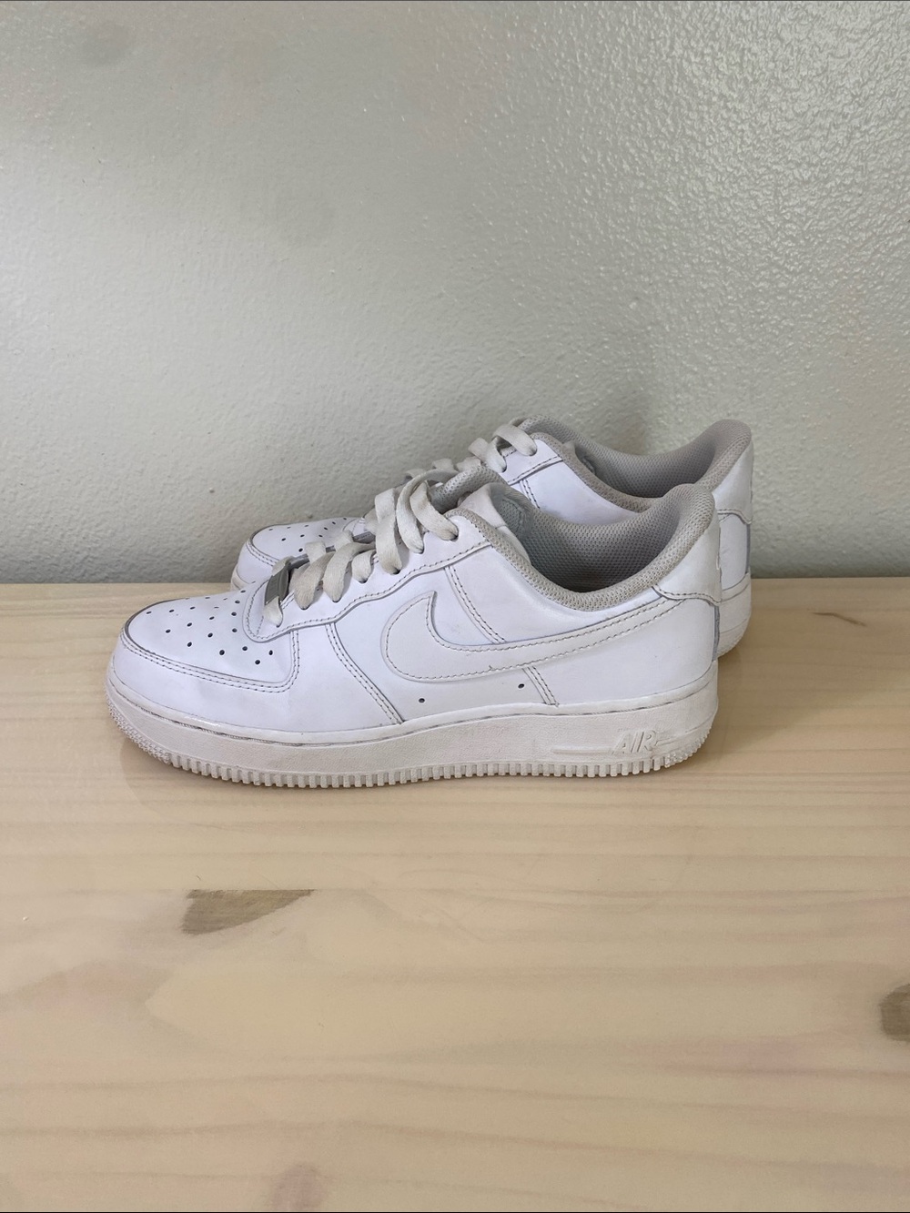 Nike Air Force 1 White Sneakers Women’s Size 8